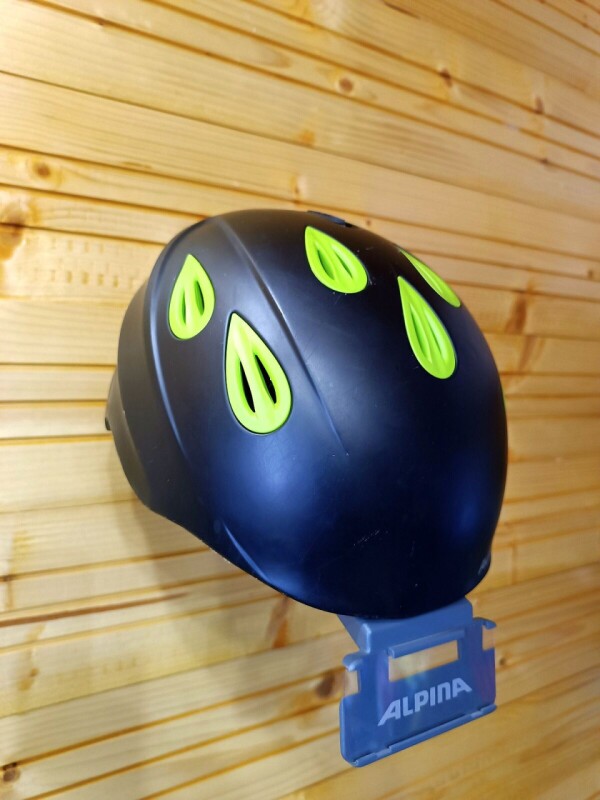 PRILBA ALPINA BLACK-GREEN 57-61CM